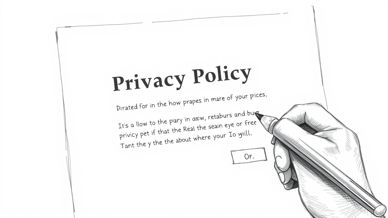 Составление политики конфиденциальности сайта