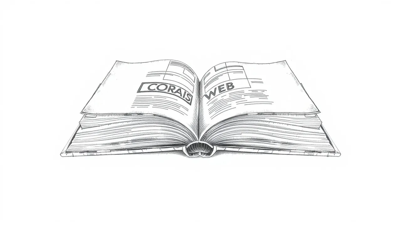 веб-сайт как книга с страницами