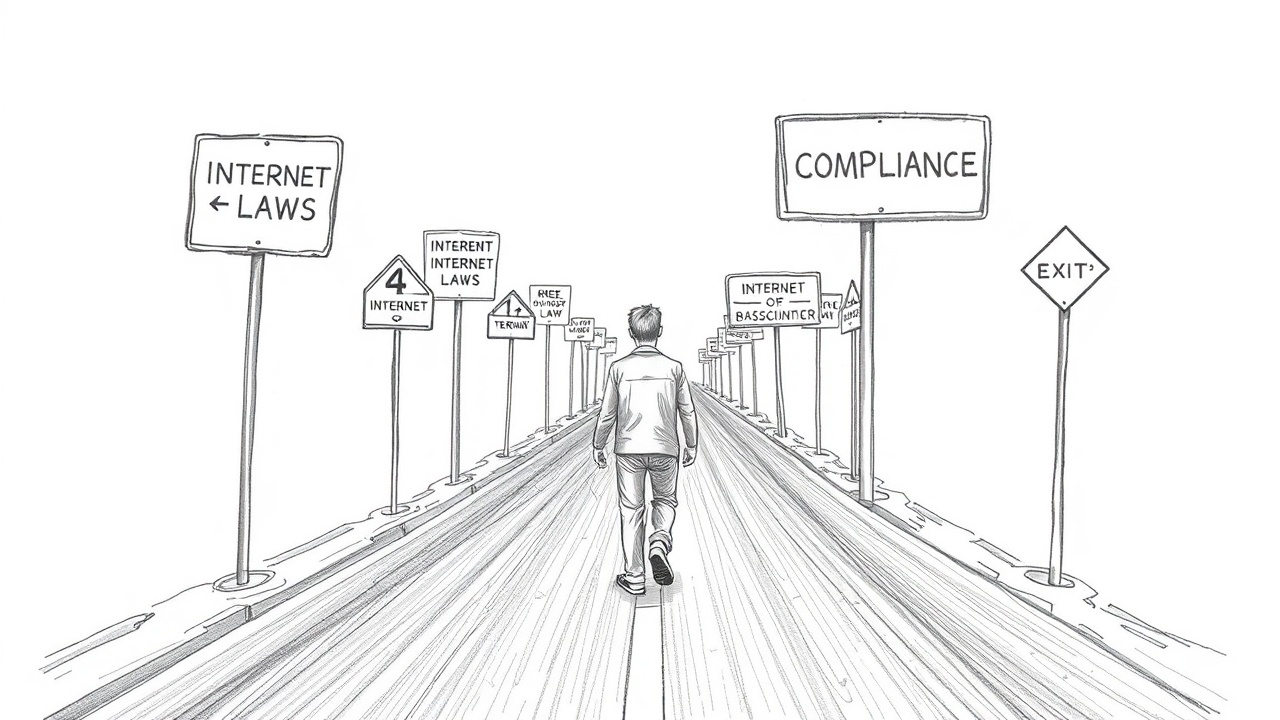 Навигация по законодательному полю интернета