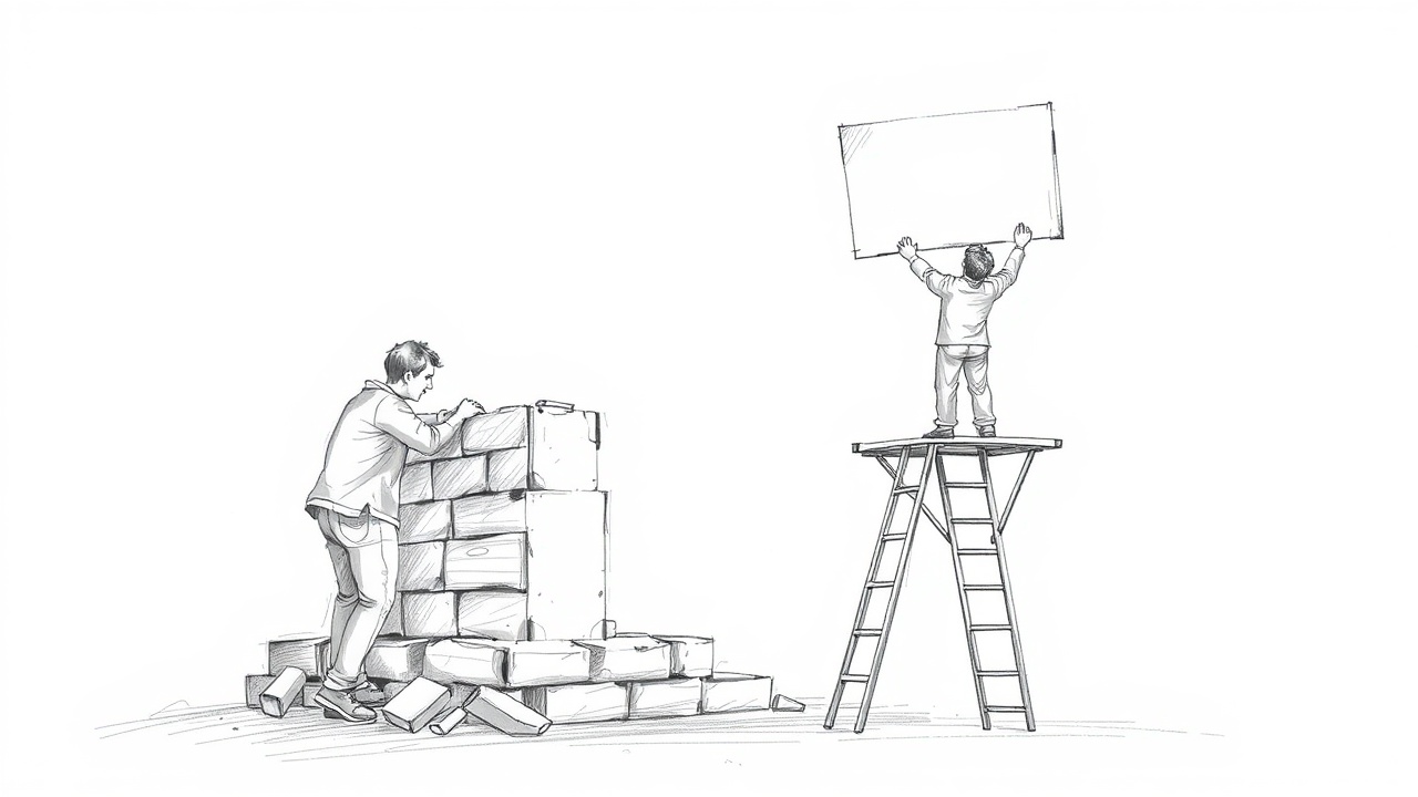 построение фундамента SEO и установка временной рекламы