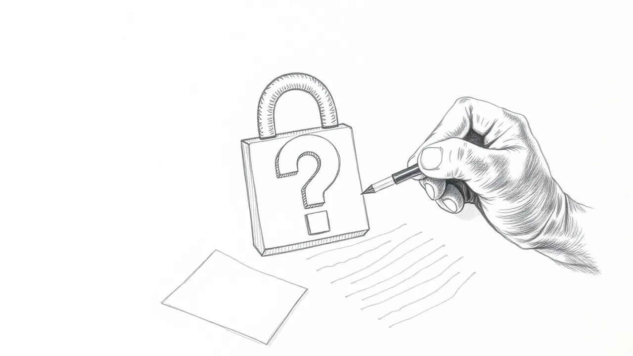 Создание ключа-контента для замка вопроса пользователя