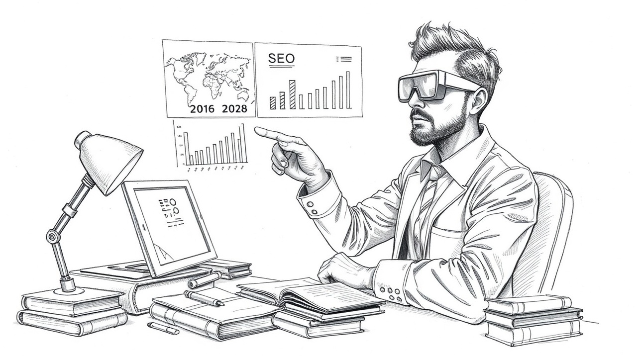 Специалист анализирует голографические метрики E-A-T