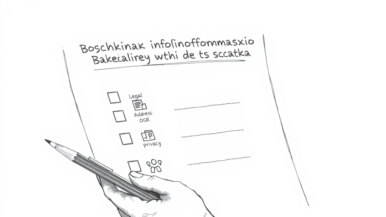 Владелец бизнеса сверяется с чек-листом для сайта