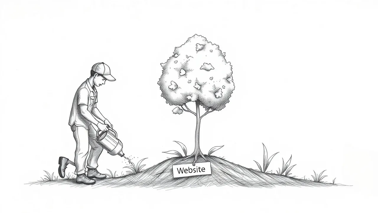 Технический SEO как полив корней дерева-сайта