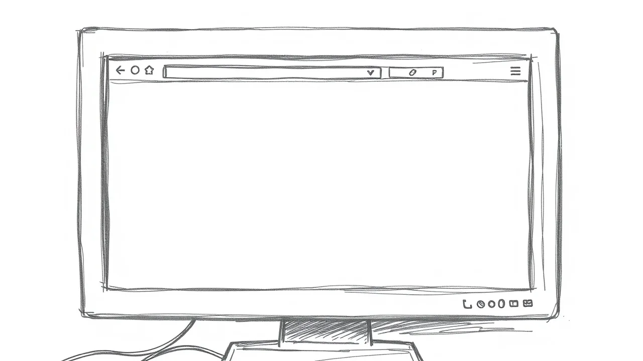 первый веб-сайт с текстом и ссылками