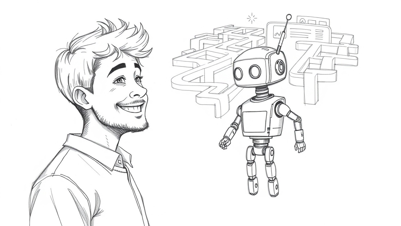 Клиент получает помощь от AI-ассистента