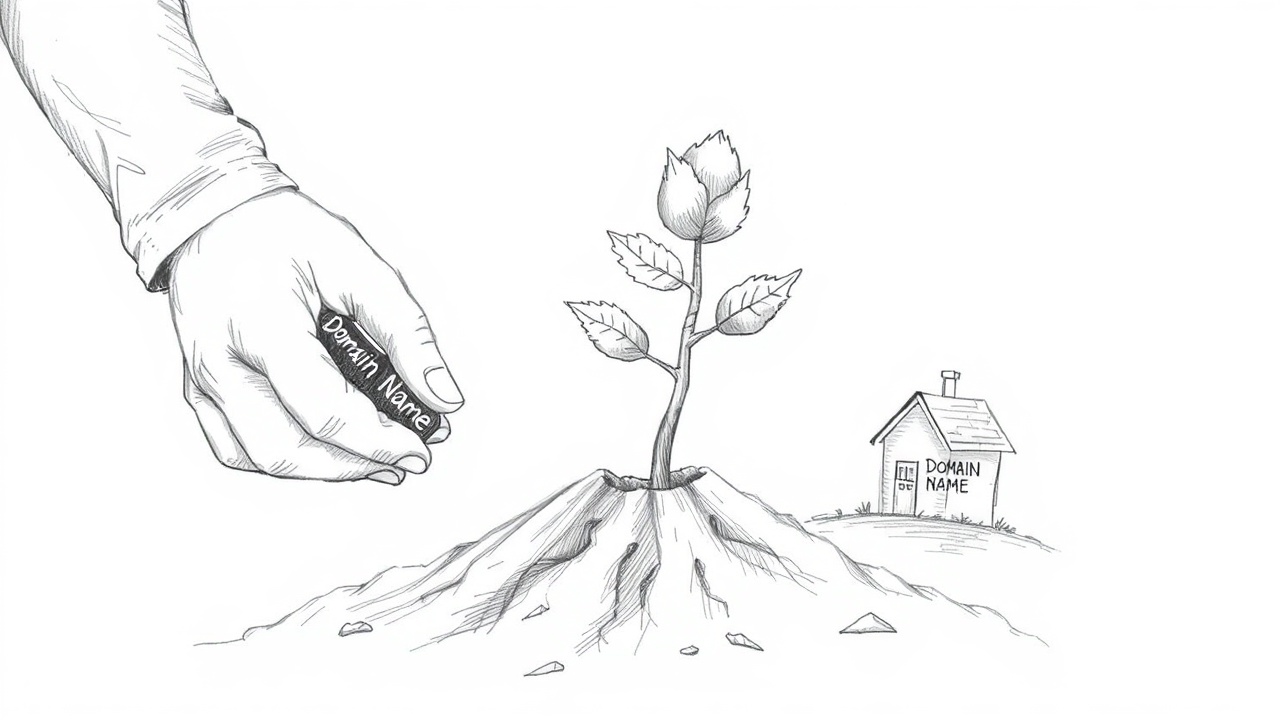 Посадка доменного имени как фундамента сайта