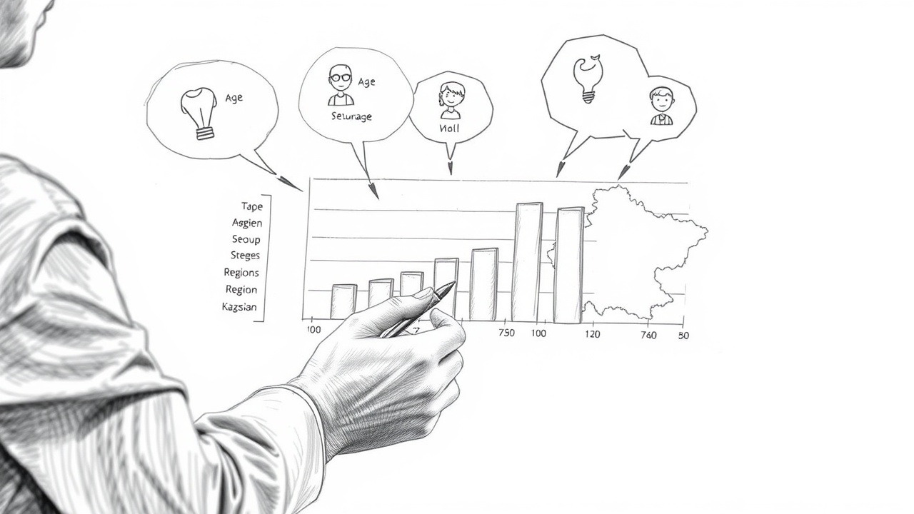 Анализ целевой аудитории по регионам и языкам