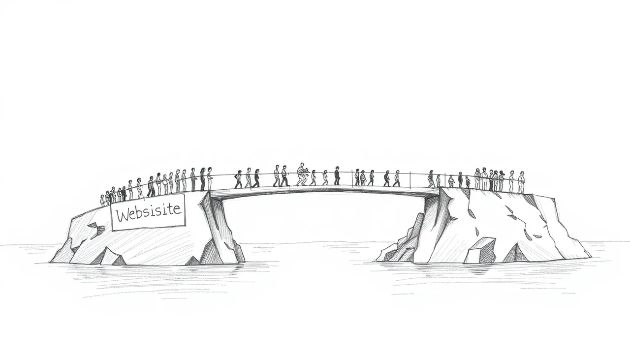 мост между сайтом и пользователями