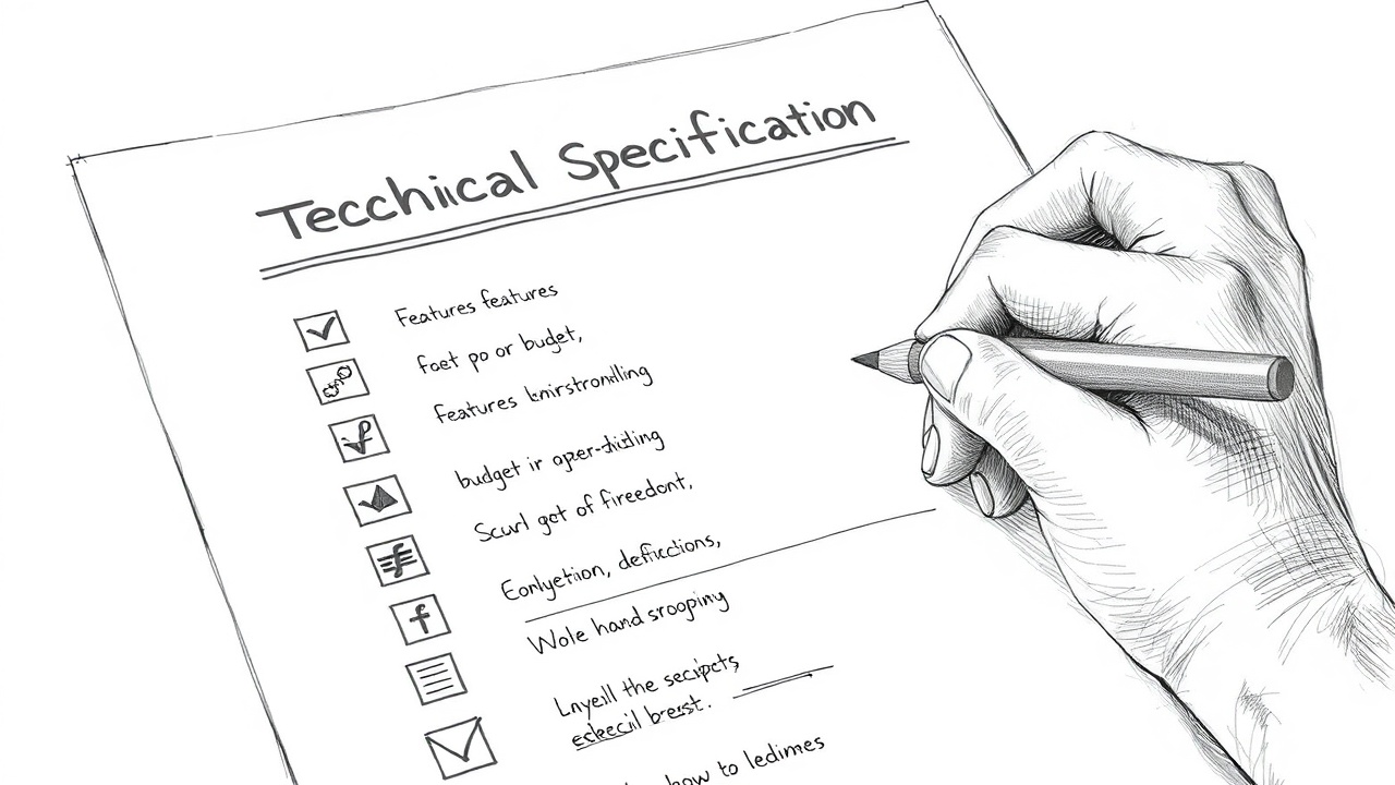Составление технического задания для разработки сайта