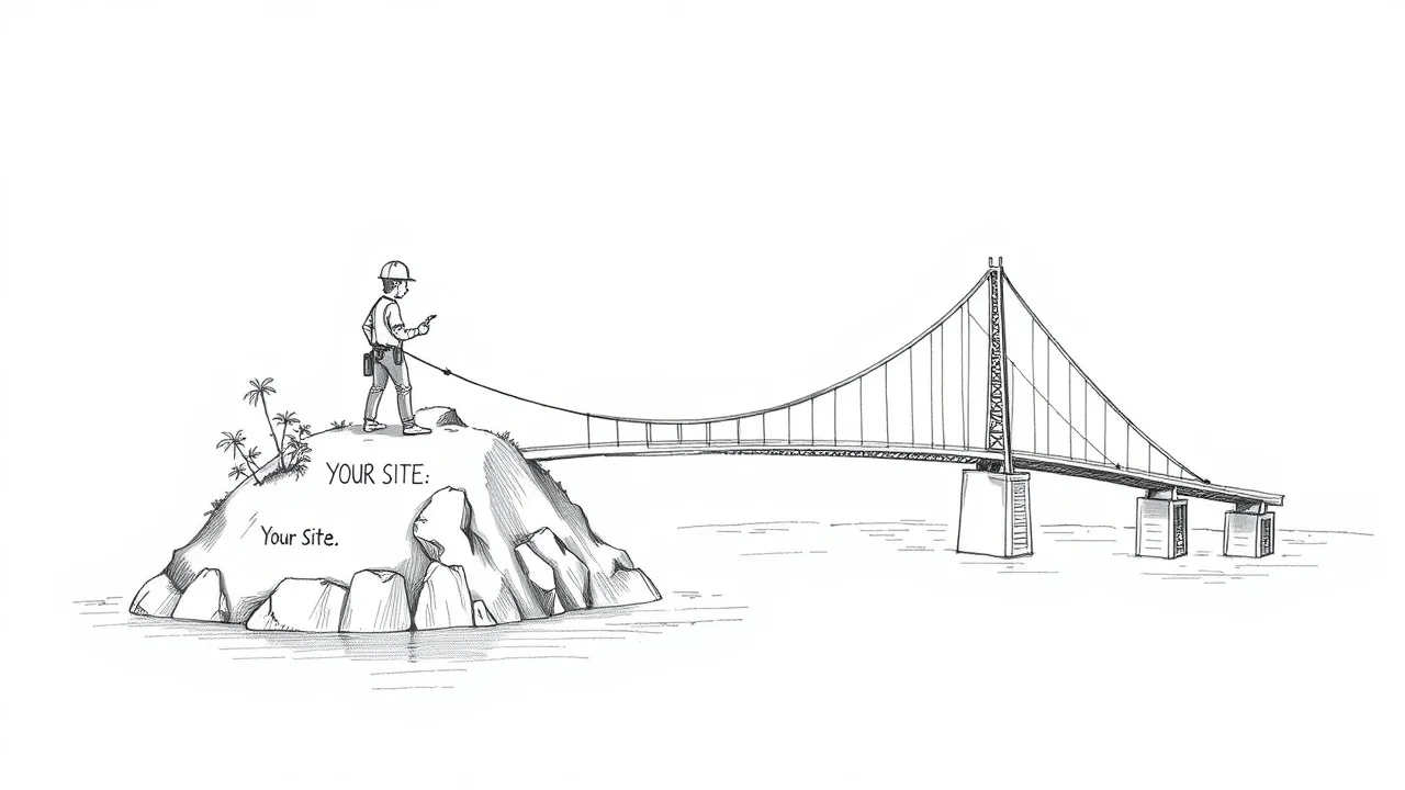 Строитель мостов соединяет сайт с авторитетными ресурсами