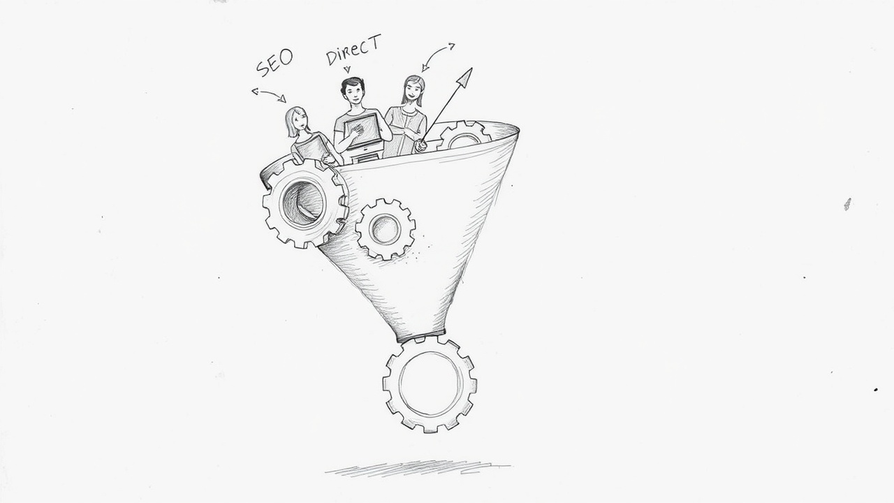 воронка продаж для разных источников трафика