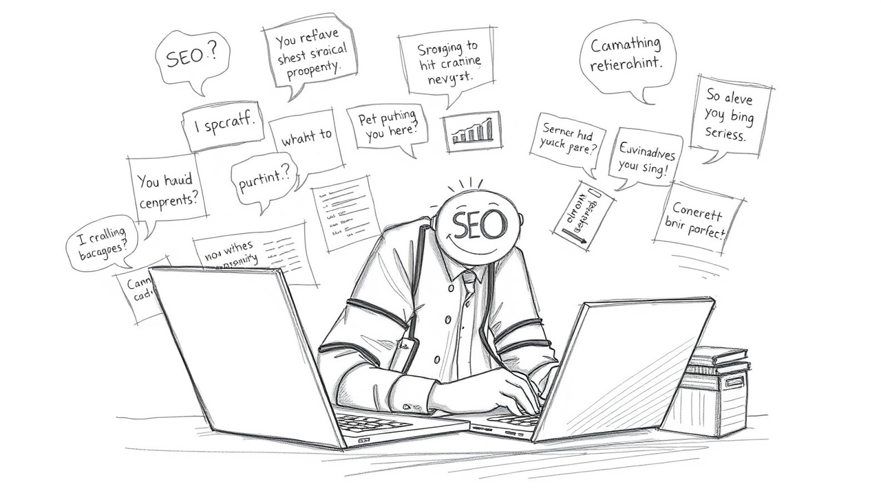 SEO-специалист оптимизирует контент под разговорные запросы