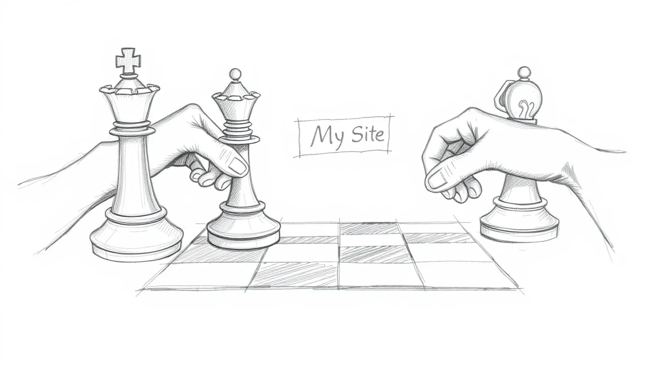 шахматисты, SEO как конкурентная борьба