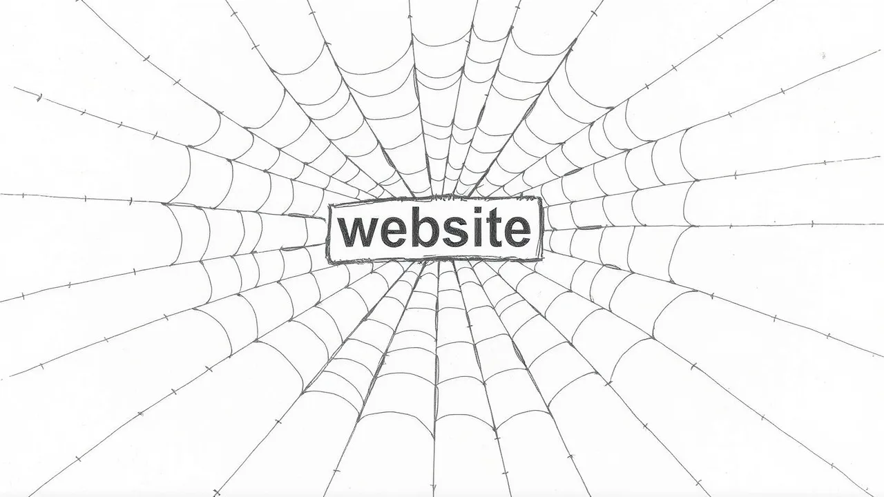 паутина внешних ссылок на сайт