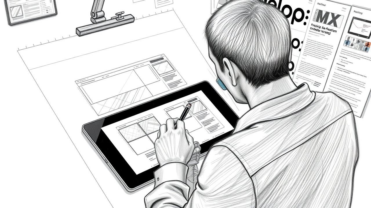 Создание визуального дизайна и макета сайта