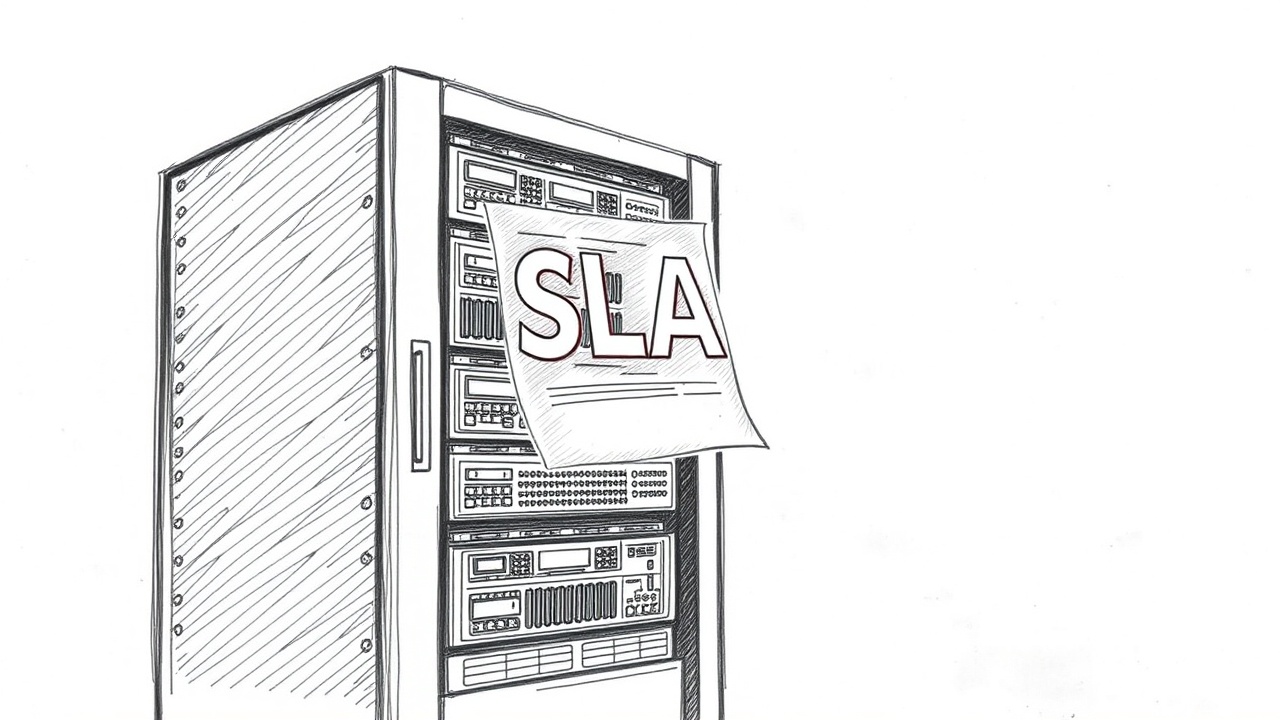 гарантия SLA для хостинга на сервере