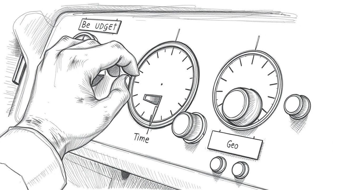 контроль бюджета и таргетинга