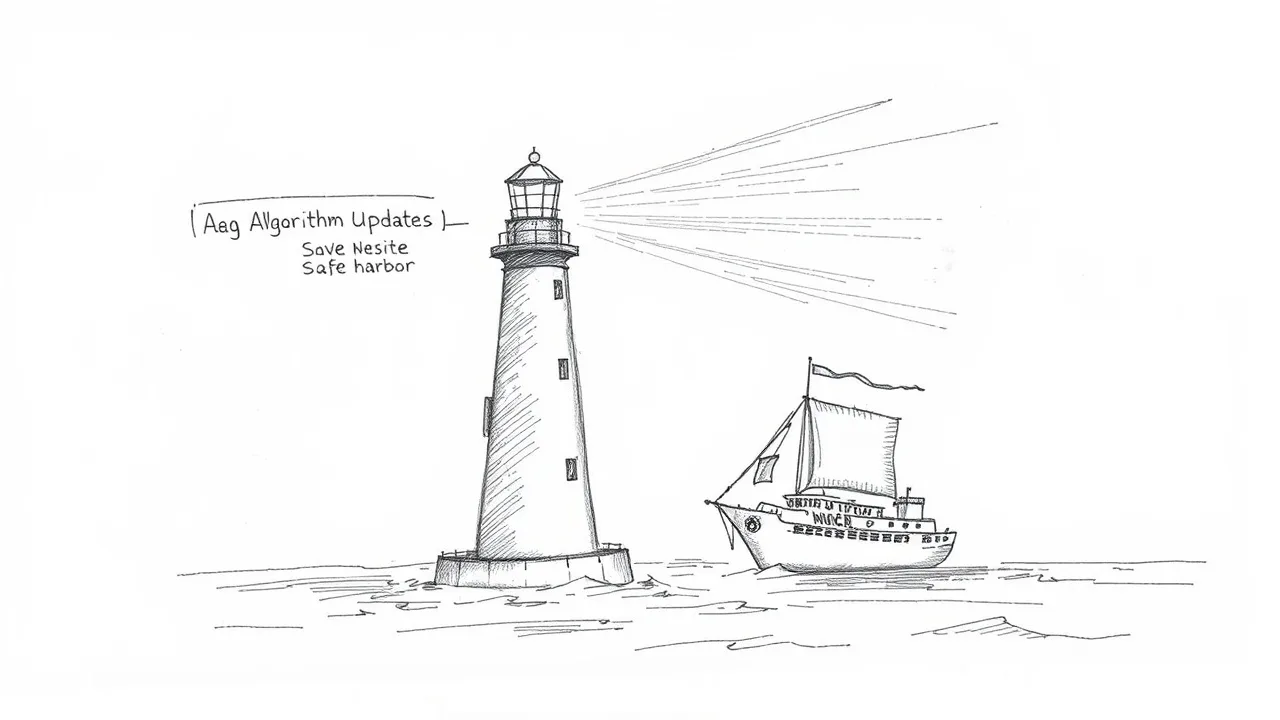 маяк SEO ведет сайт через алгоритмы