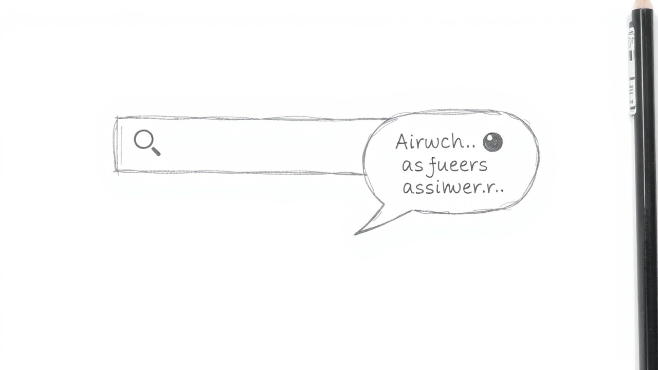 поисковая строка превращается в ассистента ИИ