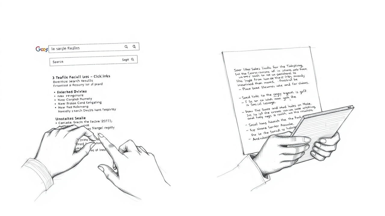 сравнение традиционного и ИИ-поиска