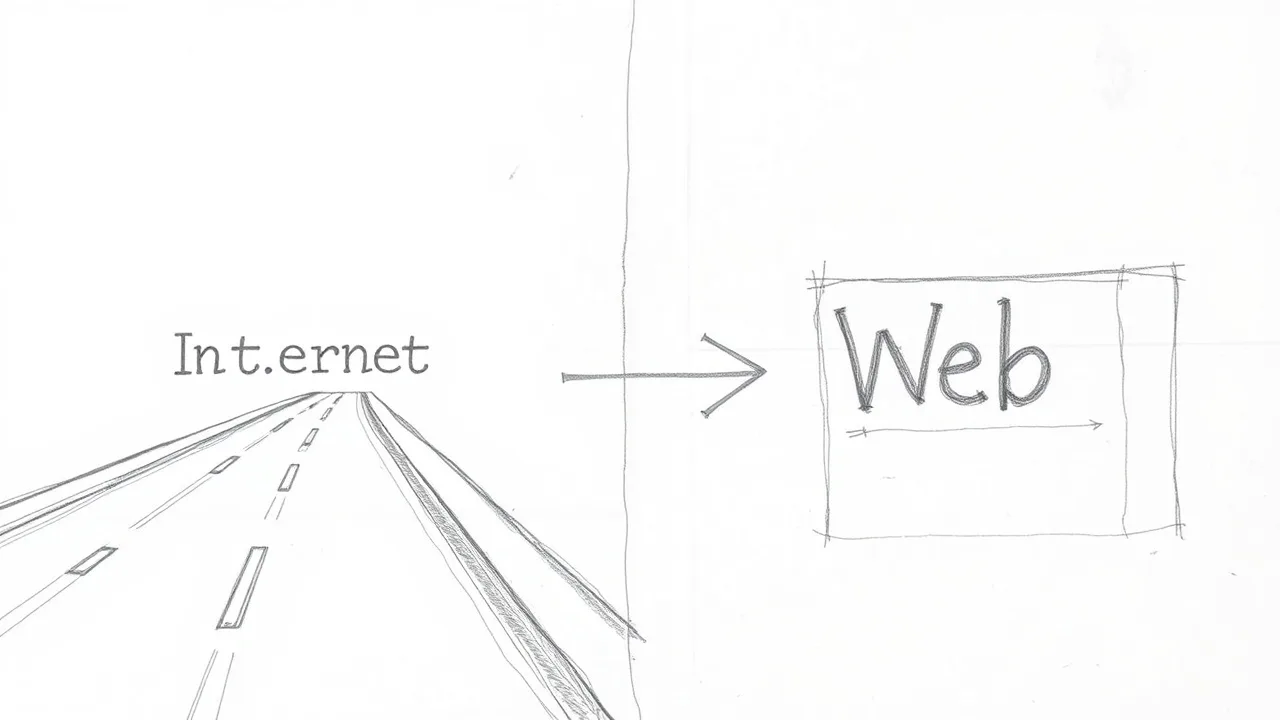 разница между интернетом и вебом