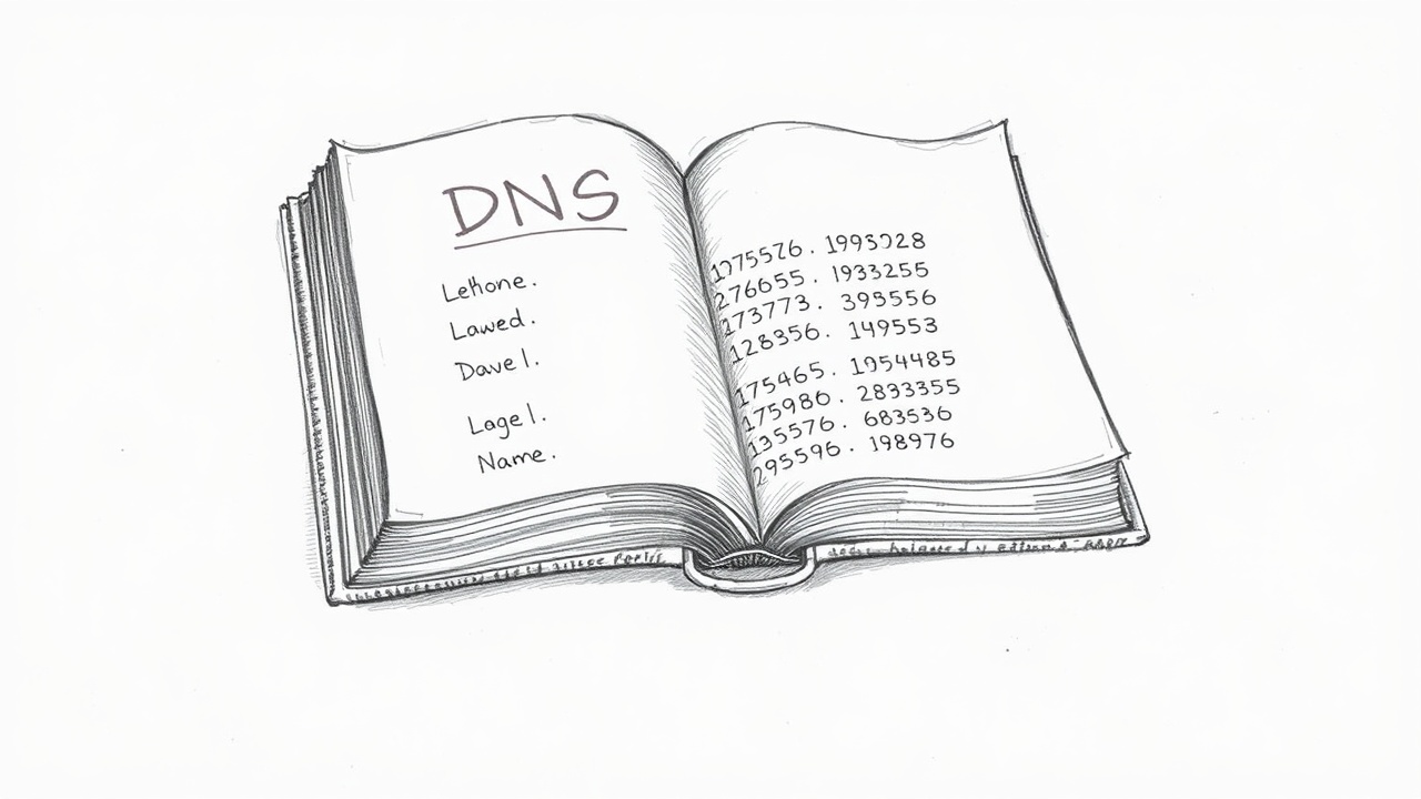 телефонная книга DNS преобразует имена в адреса
