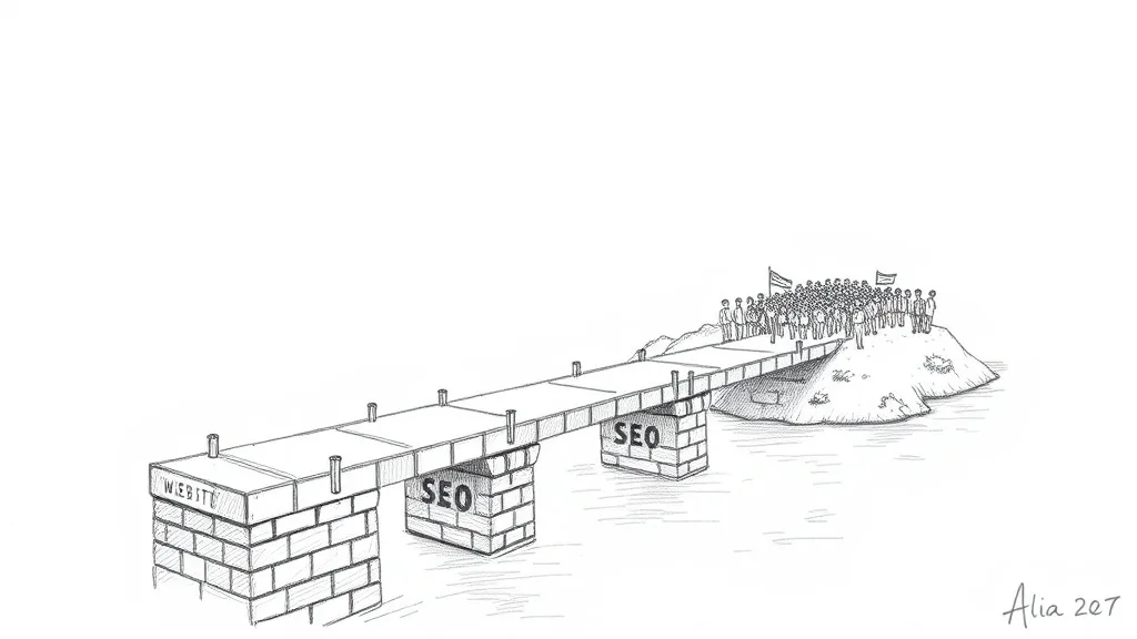 мост SEO соединяет остров и материк