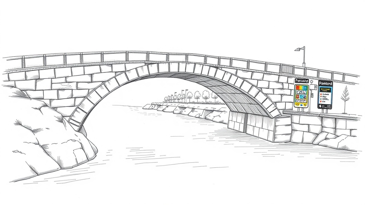 Мост бэкенда соединяющийся с фронтендом