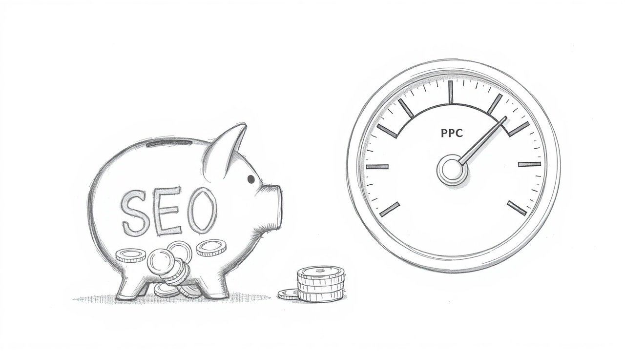 накопление трафика SEO и исчезающий трафик PPC