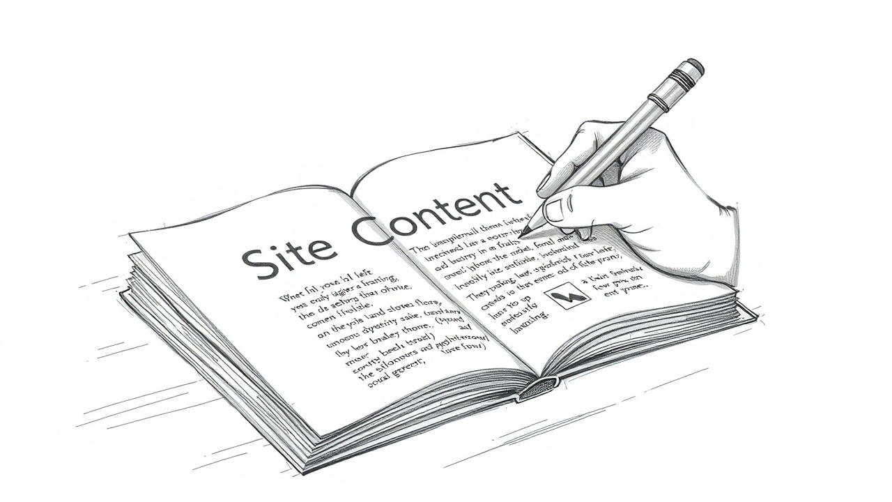 наполнение сайта текстовым контентом