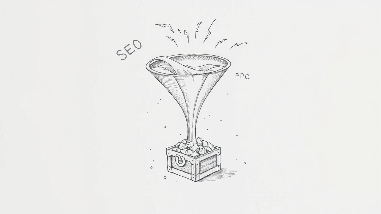 воронка продаж объединяет SEO и рекламу