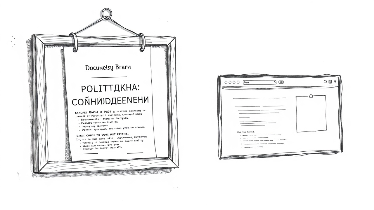 Публикация политики конфиденциальности на сайте