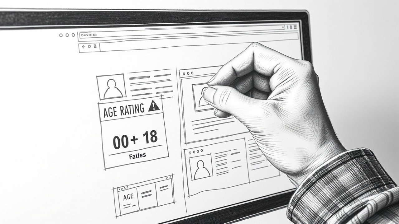 Маркировка контента возрастными рейтингами