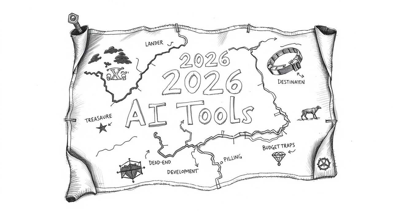 карта для навигации по рынку AI-инструментов