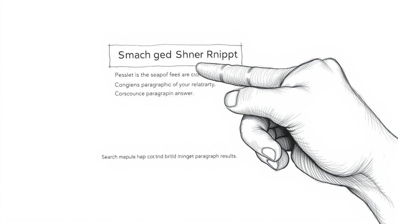 Рука указывает на блок развернутого ответа