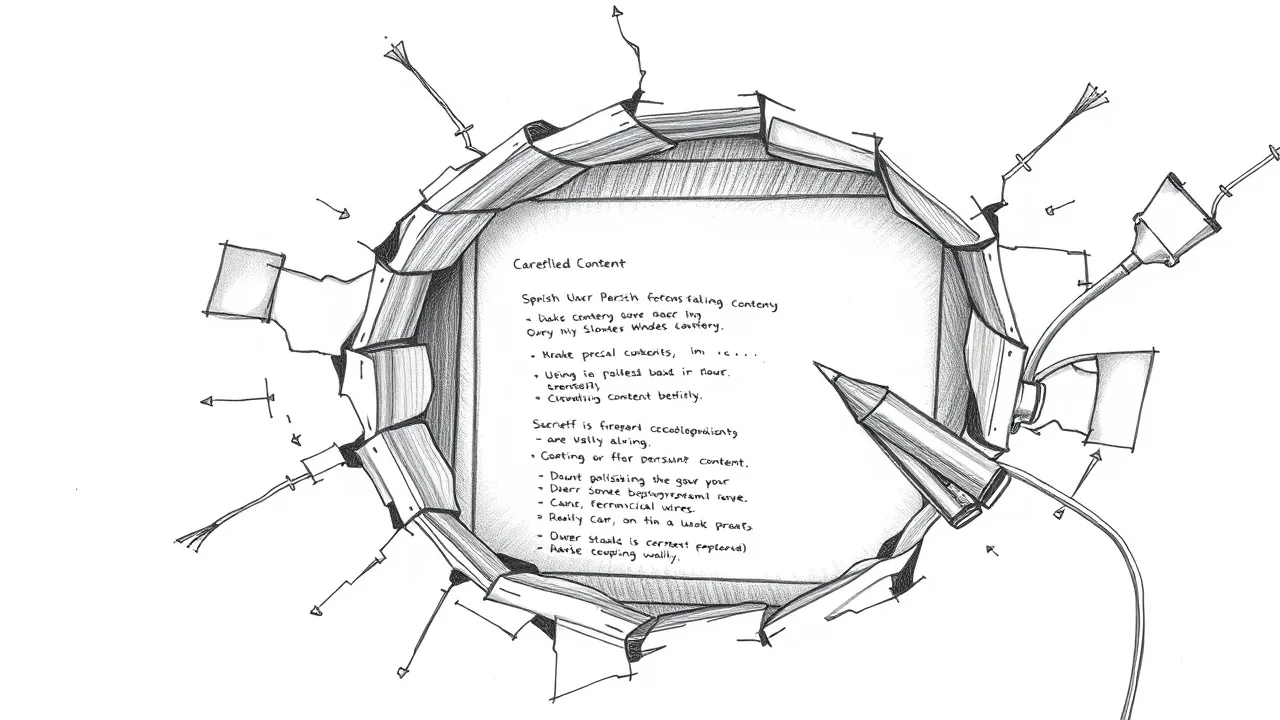 специалист настраивает технические элементы сайта