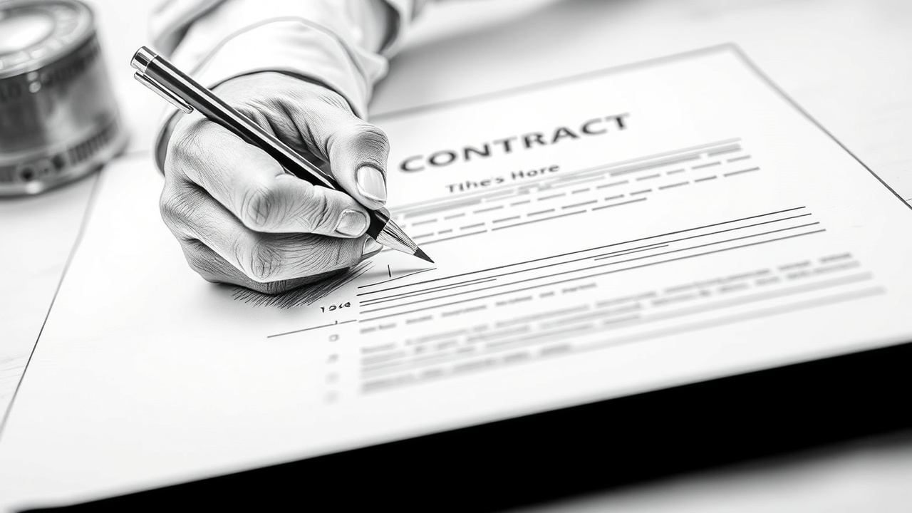 Подписание договора с хостинг-провайдером