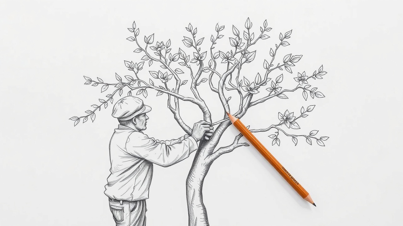 Садовник обрезает устаревший контент