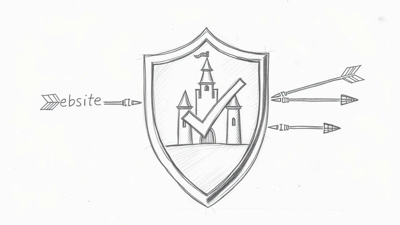 Щит технического SEO защищает сайт-замок от ошибок